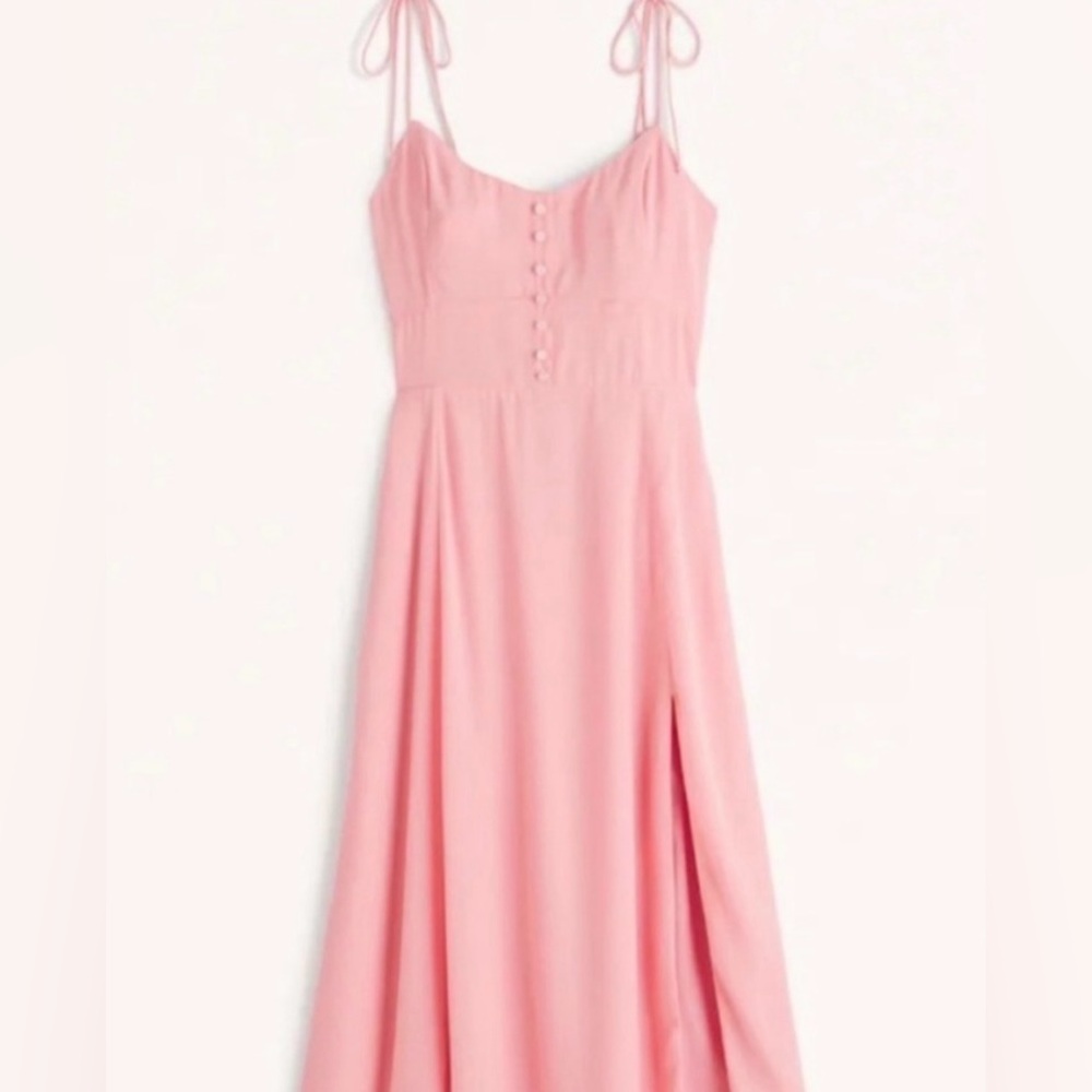 Midi Pink Summer dress